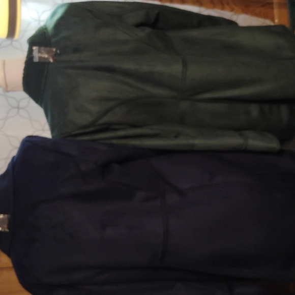 NWOT Denim & Co Fleece Coats - Picture 6 of 9